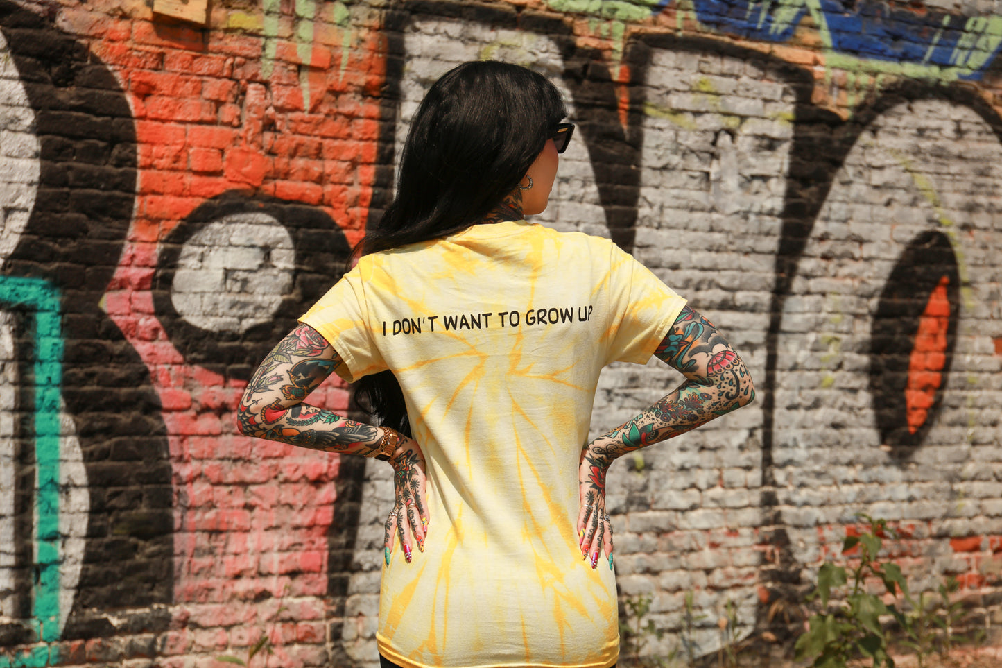 I Don’t Want To Grow Up Yellow Dye | T-Shirt