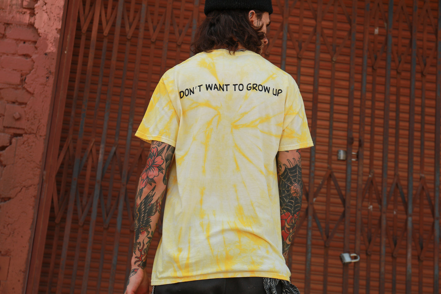I Don’t Want To Grow Up Yellow Dye | T-Shirt