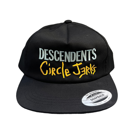 Circle Jerks (Collab Logo) Snapback Cap