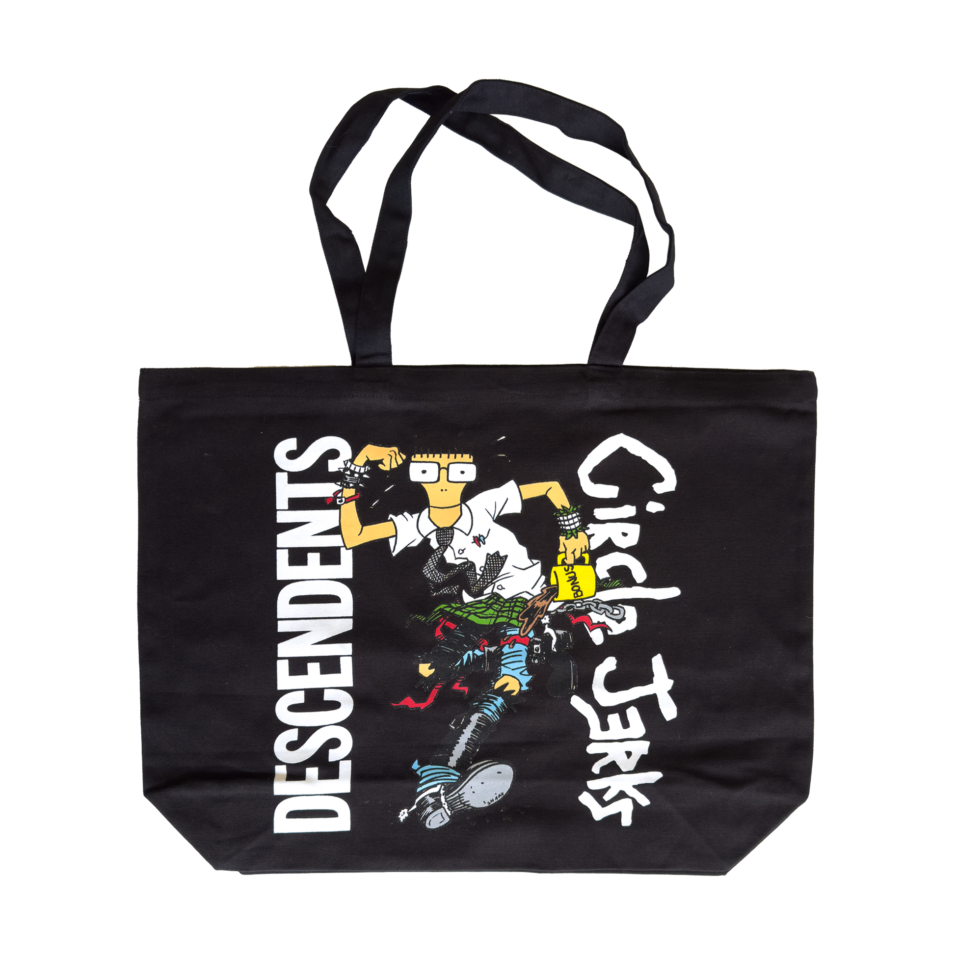 Circle Jerks (Collab Skank Man) Tote Bag