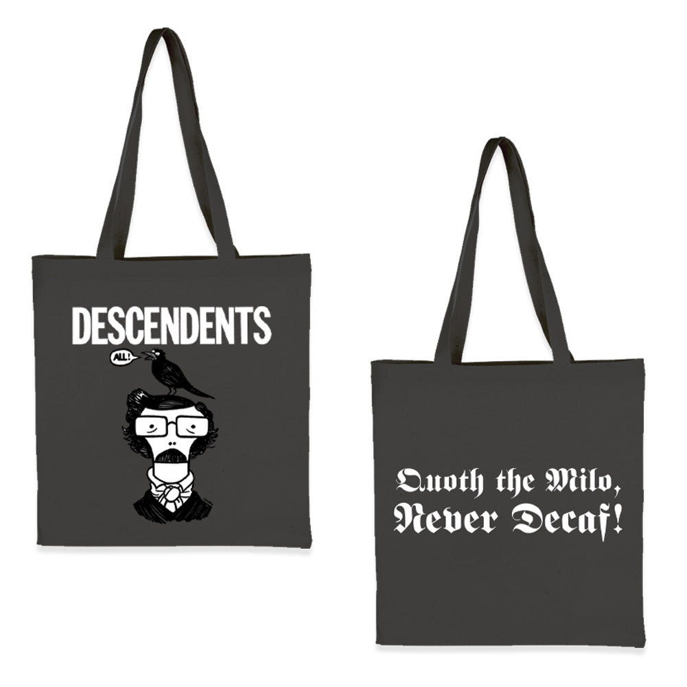 Descendents (Quoth the Milo Glow in the Dark) Tote Bag
