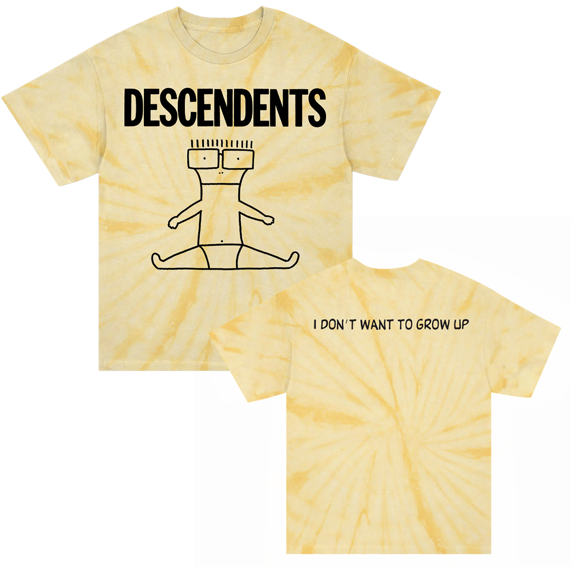 Descendents (I Don’t Want To Grow Up Yellow Dye) T-Shirt