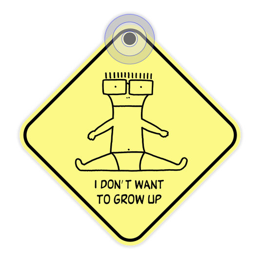 Descendents (I Don’t Want To Grow Up) Car Window Sign